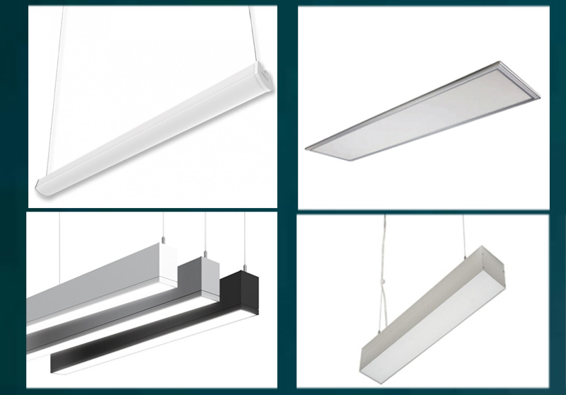 LED SUSPENDED LUMINAIRES